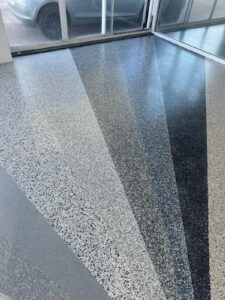 a close up of a floor